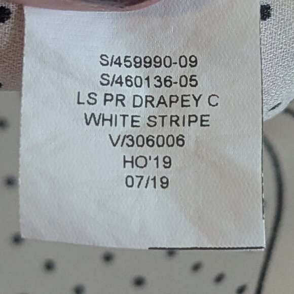 Banana Republic Classic Drapey Shirt Size Large - Picture 5 of 11